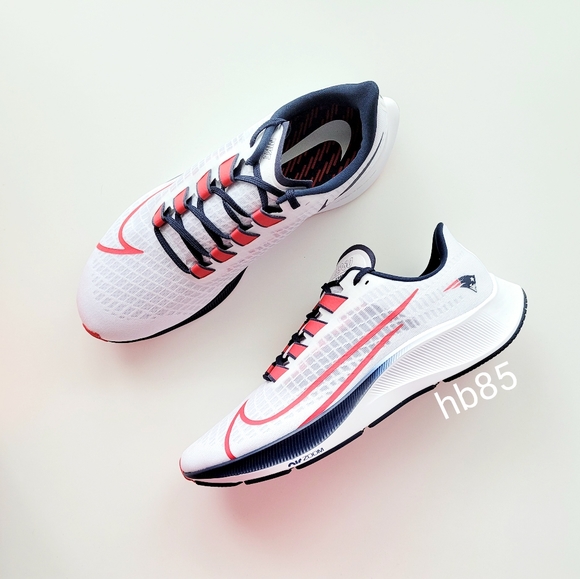 Nike Zoom Pegasus 37 Patriots White University Red Men's